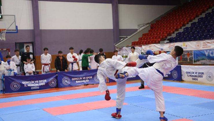 ORDU’DA OKUL SPORLARI KARATE MÜSABAKALARI TAMAMLANDI