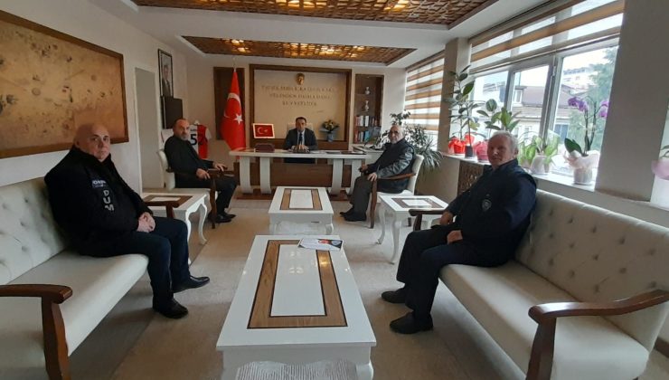 İSTANBUL DUMED ORDU İL BAŞKANLIĞINDAN KUMRU KAYMAKAMINA ZİYARET