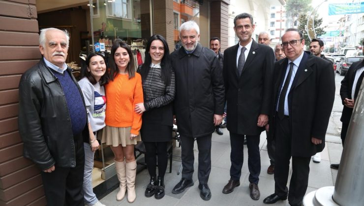 Enver Yılmaz Büyükşehir Belediyesini Ziyaret Etti.