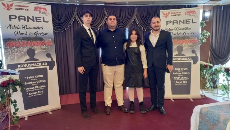 “Gençler Konuşuyor” Panelimizi Gerçekleştirdik.