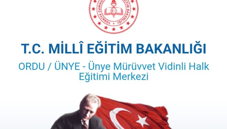 Halk Eğitim Merkezi Müdürlüğü “Hayat Boyu Öğrenme Haftası”nda Kursiyerlerin Çalışmaları Sergilenecek.