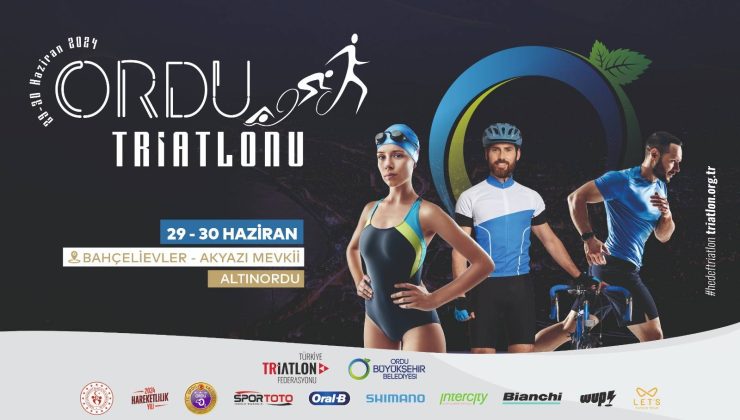 Triatlon Yarışlarının 5.si 29 Haziran’da Ordu’da Başlıyor.