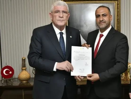 İYİ Parti Ordu İl Başkanlığına  İş İnsanı Fatih Titiz’e Rozetini Genel Başkan Musavat Dervişoğlu  Taktı