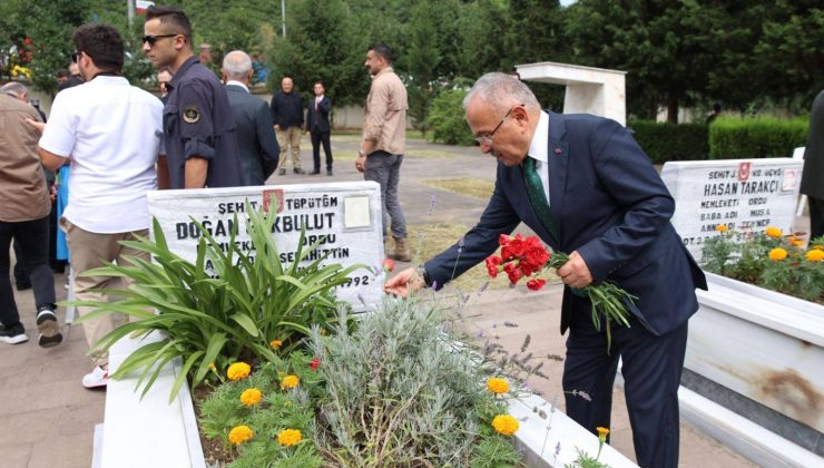 Ordu’da 15 Temmuz Şehitleri Dualarla Anıldı.