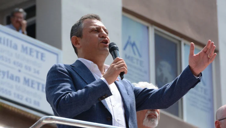 Özgür Özel ” Fındık Mitingi” İçin Giresun’da