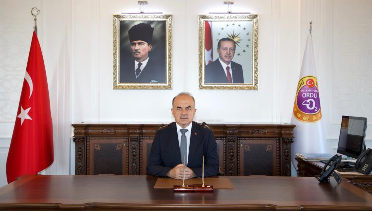 Ordu Valisi Muammer Erol’un  Zafer Bayramı Mesajı