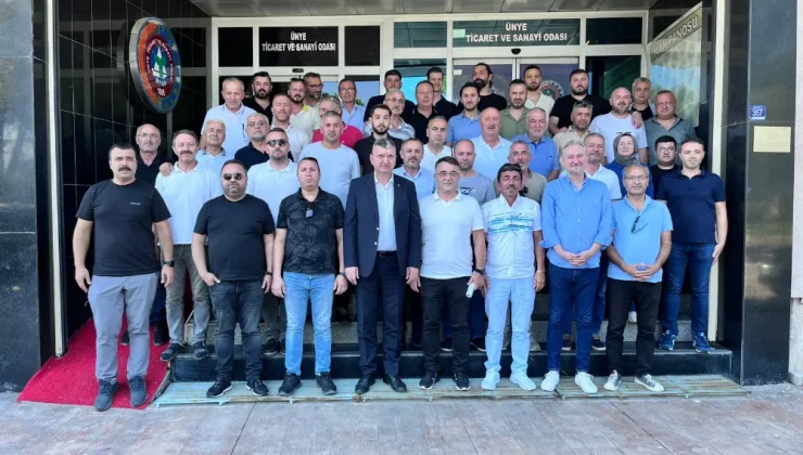 İnsaat Sektöründe Yeni Oluşum; Ünye Müteahhitler Birliği