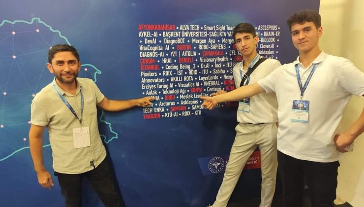 “Meslek Liseliler” Takımı TEKNOFEST Türkiye 1’incisi!