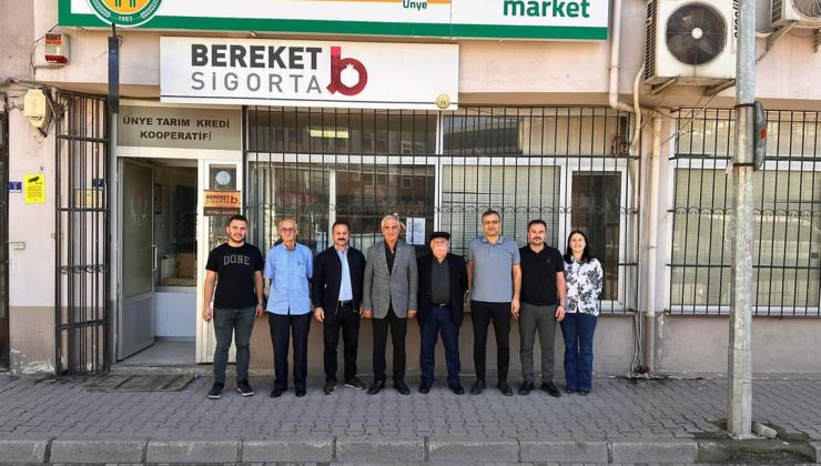 Ünye Tarım Kredi Kooperatifi Başkanı Ahmet Çalışkan Oldu