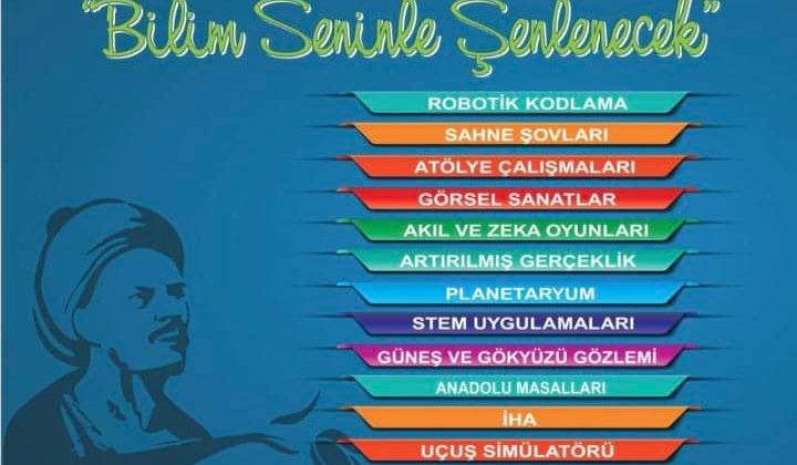 Ünye İlçe Milli Eğitim Müdürlüğü Bilim Şenliği Düzenliyor
