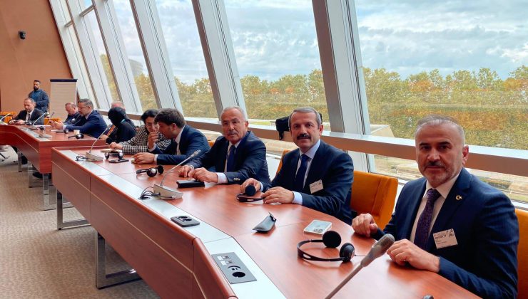 OBB Başkanı Güler, AVRUPA’ da.