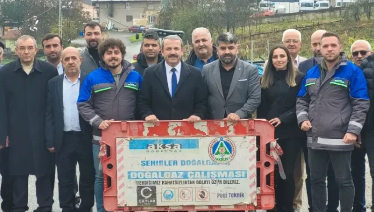 Akkuş’ta Doğalgaz Çalışmalarına Start Verildi