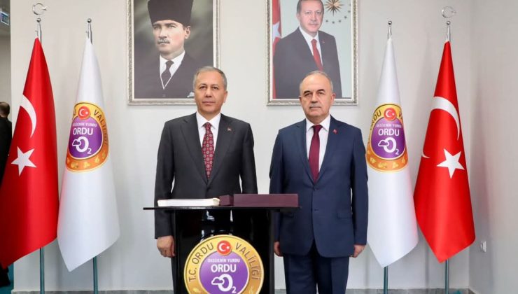 İçişleri Bakanı Ali Yerlikaya Ordu’da