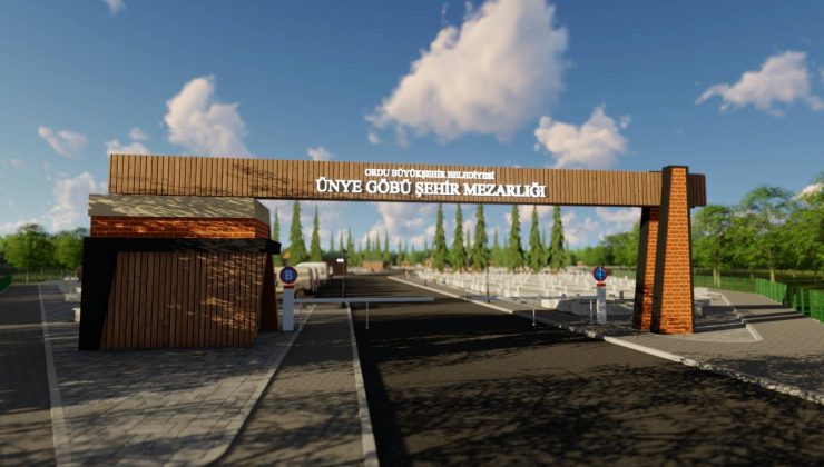 Ünye’ye Yeni Şehir Mezarlığı Yapılıyor.