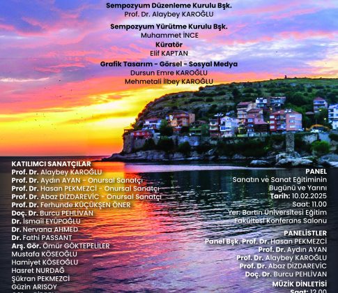 Resim Sanatçımız Gülay BİRBEN Bartın Uluslararası Sanat Sempozyumunda