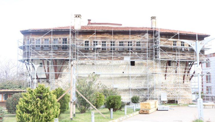 Bolaman Haznedaroğlu Konağı Restore Ediliyor