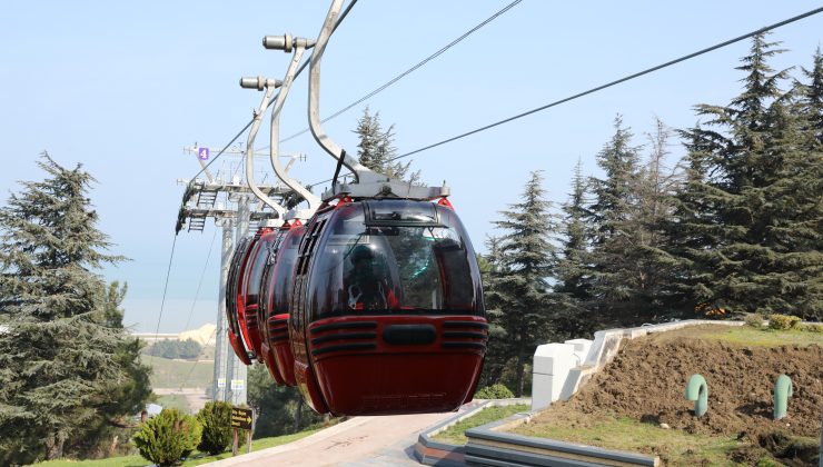 Teleferik Hattı Bugün Yeniden Hizmete Başladı.