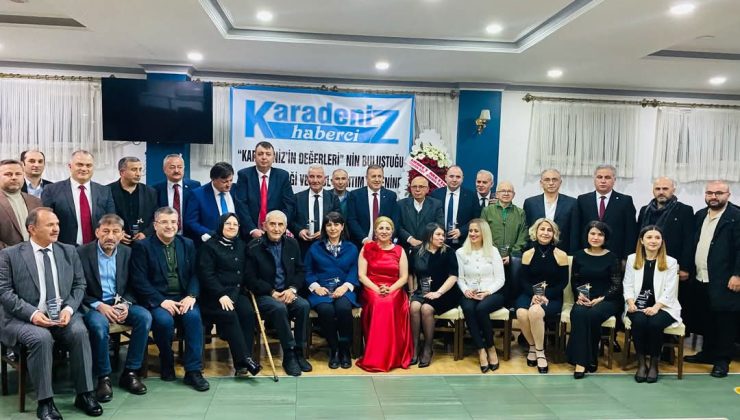 Karadenizin Değerleri Ödüllerini Aldı