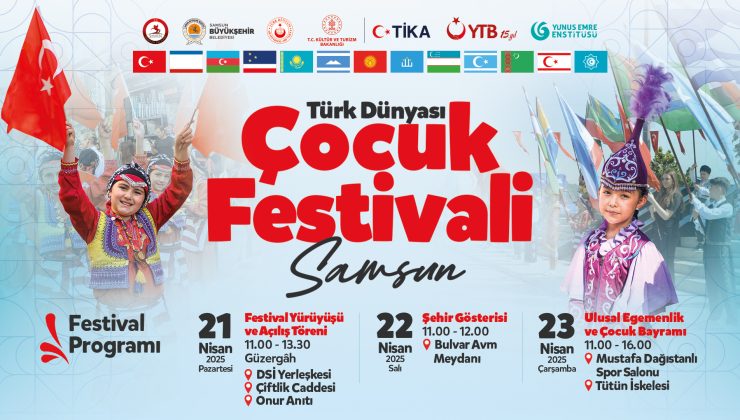 Türk Dünyasını Samsun’da Buluşturan Festival.