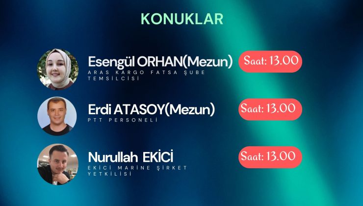 Ünye’de Kariyer Şenliği.