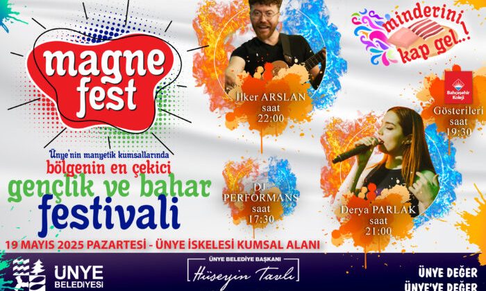Magnefest Gençlik ve Bahar Festivali Başlıyor.