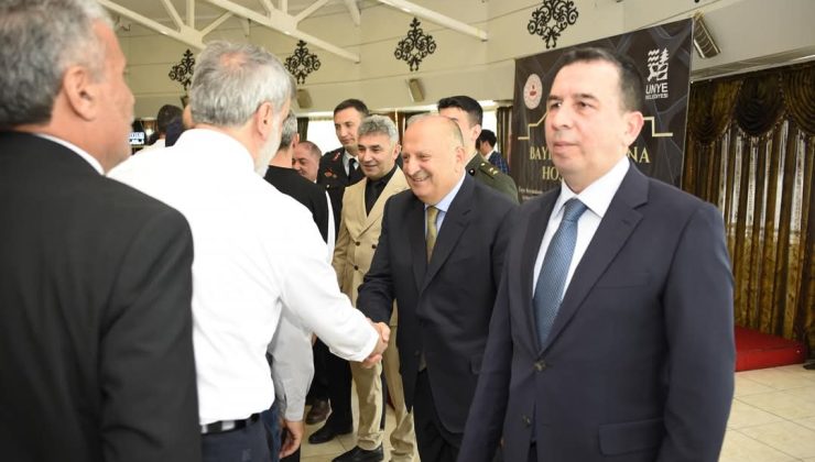 Ünye Kent Bayramlaşmasında Buluştu