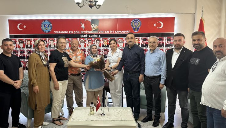 Polis Şehitleri ve Malul Gaziler Derneğini Ziyaret Etti.