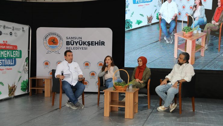 Bafra Sürmeli Köyü Ot Yemekleri Festivali Yapıldı.