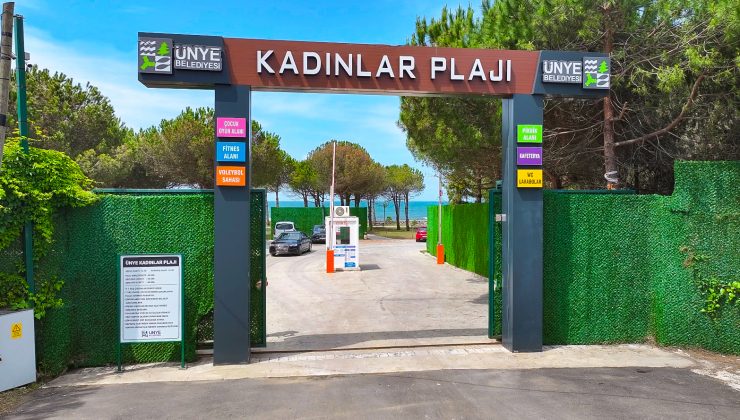 Ünye Kadınlar Plajı Bugün Açılıyor.