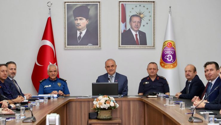 Ordu Valisi Muammer Erol’dan Önemli Uyarılar !