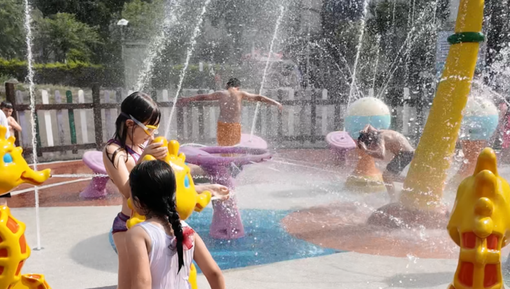 Su Parkı Çocukların Vazgeçilmezi Oldu