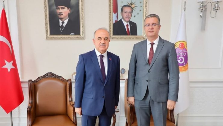 Kemal YILMAZ Vali EROL’un Makamında