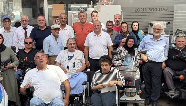 Başkan Tavlı Engellilerle