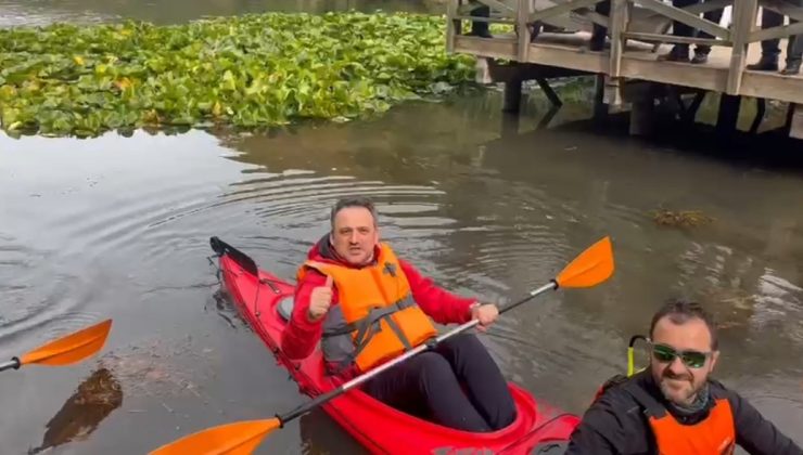 Gölköy Ulugöl’de Kano Etkinliği.
