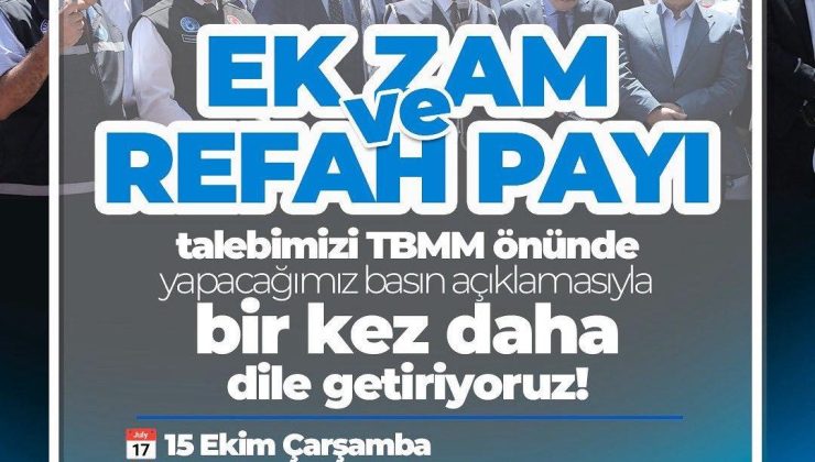 Kamu Çalışanları Ek Zam ve Refah Payı İstiyor.