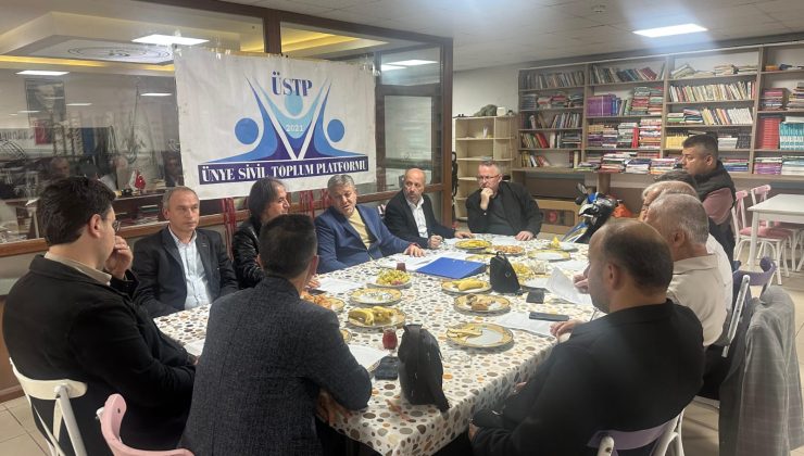 (ÜSTP) Kentin Sorunlarını Dile Getirdi.