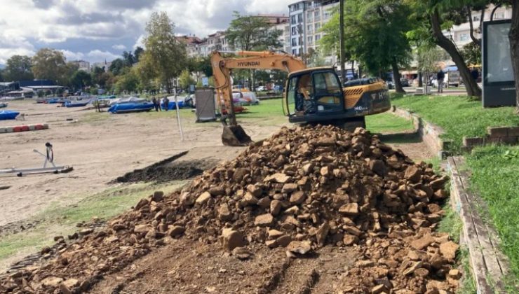 Ünye Sahil Yolu İyileştirme Çalışması Başladı.