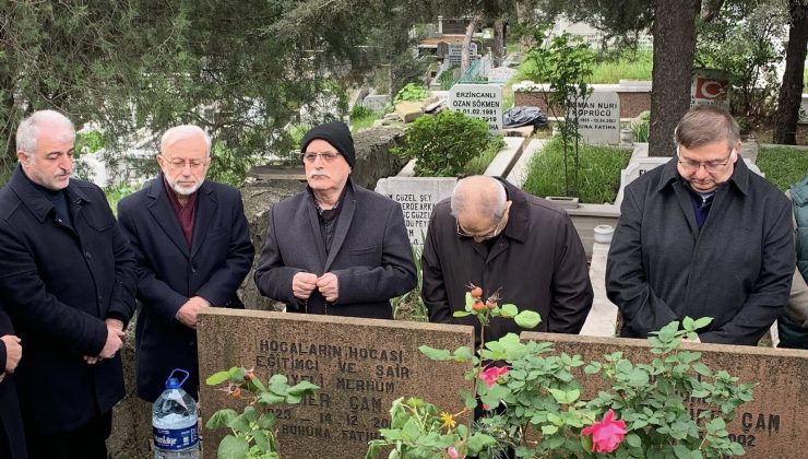 Prof. Dr. Ömer ÇAM Hocamız Kabri Başında Anıldı.