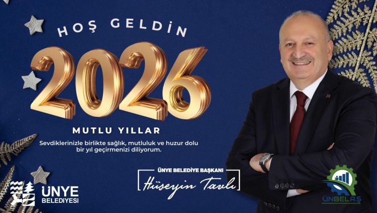 Başkan TAVLI’dan Yeni Yıl Mesajı.
