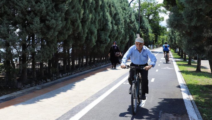 OBB,16 Km’lik Bisiklet Yolu Yaptı.