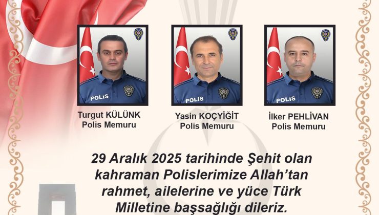 DEAŞ Operasyonu: 3 Kahraman Polisimiz Şehit.