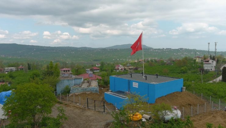 OSKİ, Ünye’ye 13 İçme Suyu Deposu Yaptı.