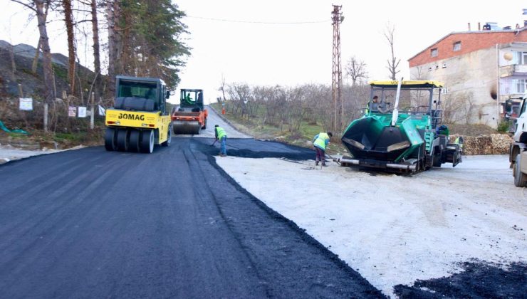 Eski Belde’ye Yeni Asfalt.