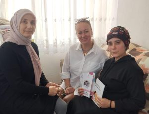 Ünye İlçe Sağlık Müdürlüğü, Gebe Okulu Ebeleri Ev Ziyaretlerine Başladı.