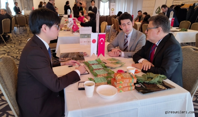 Giresun Ticaret Borsası Fındığı Japonya’ya Taşıdı.