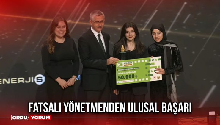 Sanatta Bir Başarı Daha “Evliya Ağacı”