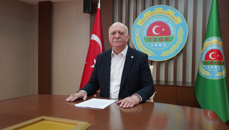 Türkiye Ziraat Odaları Birliği (TZOB) Genel Başkanı Bayraktar; “Su Krizi Büyük Risk Oluşturuyor”