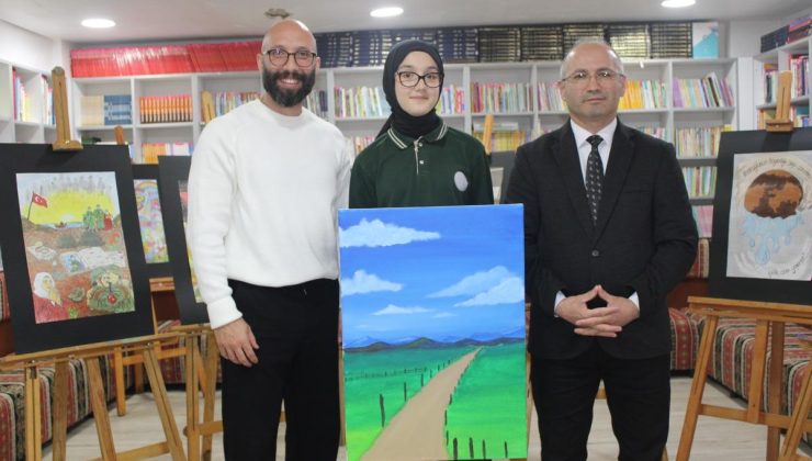 Kumru’lu Ebrar Tuana Fırçasıyla Birinciliklere İmza Atıyor!