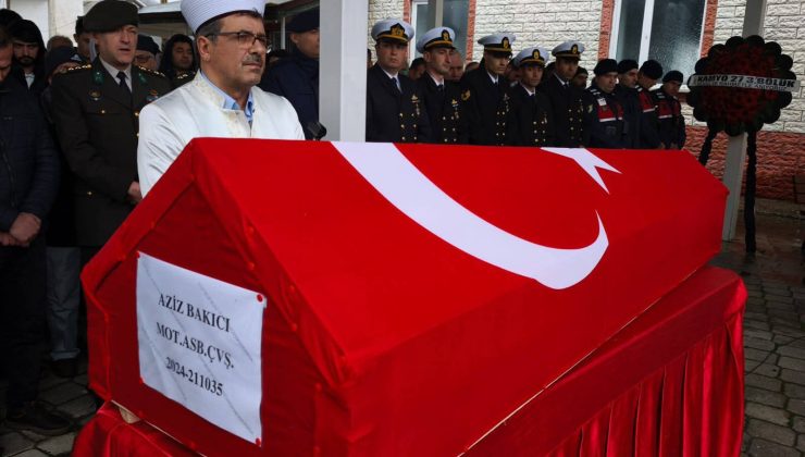 Şehit Astsubay Aziz Bakıcı Memleketinde Defnedildi