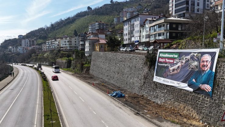 Seyir Terasında Son Çalışmalar Yapılıyor!